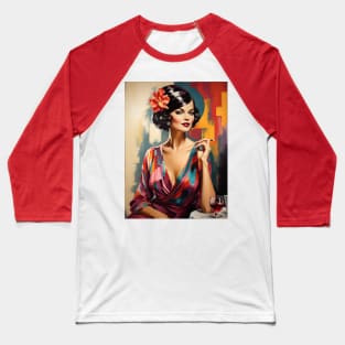 Woman from the Roaring Twenties Baseball T-Shirt